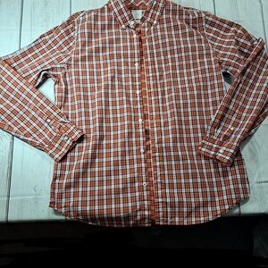 3 FOR 12 SALE Gap Lived in Wash Button Down  Long Sleeve Size L